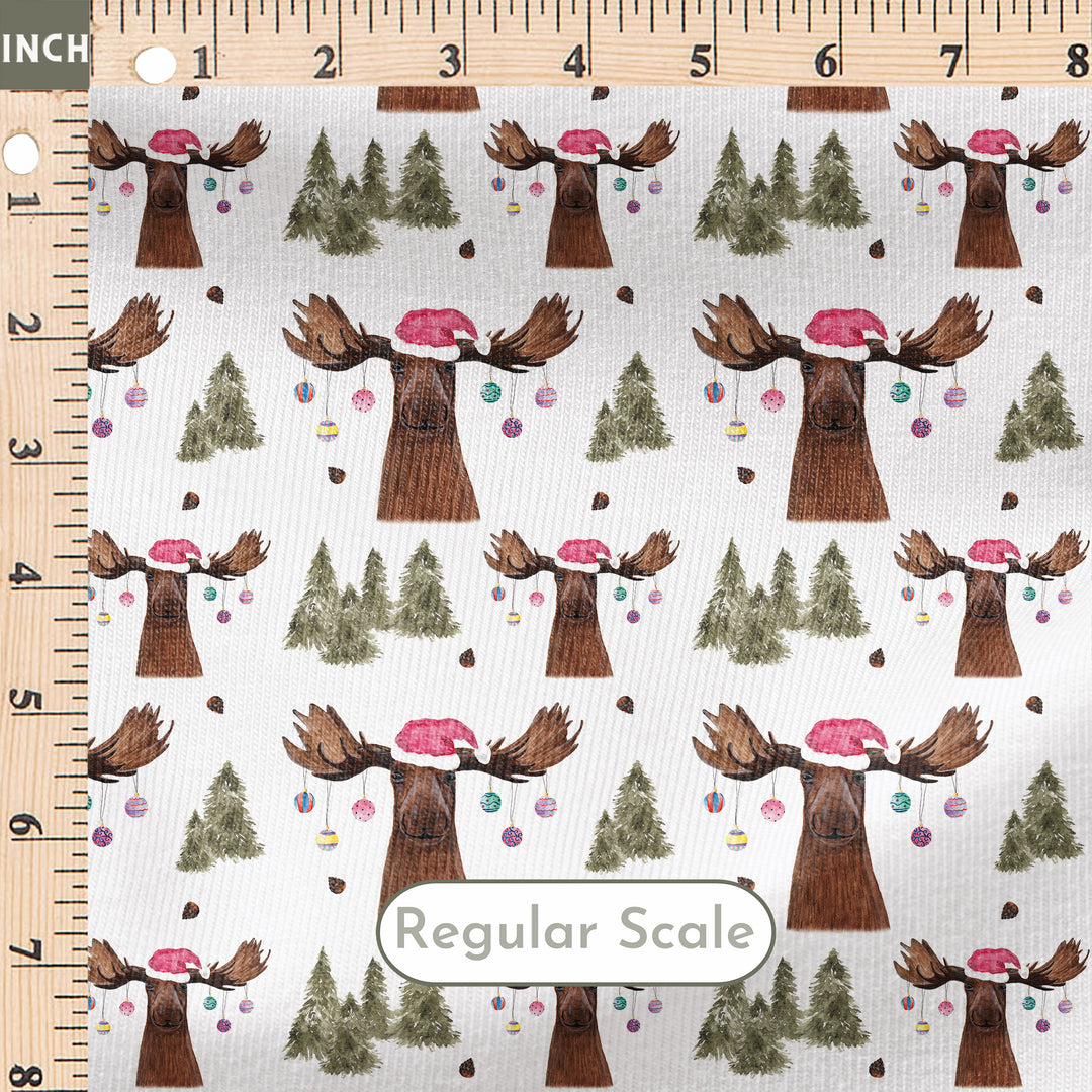 SANTA MOOSE (WHITE)
