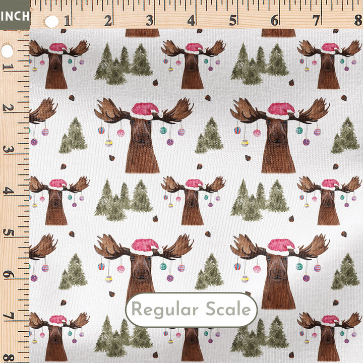 SANTA MOOSE (WHITE)