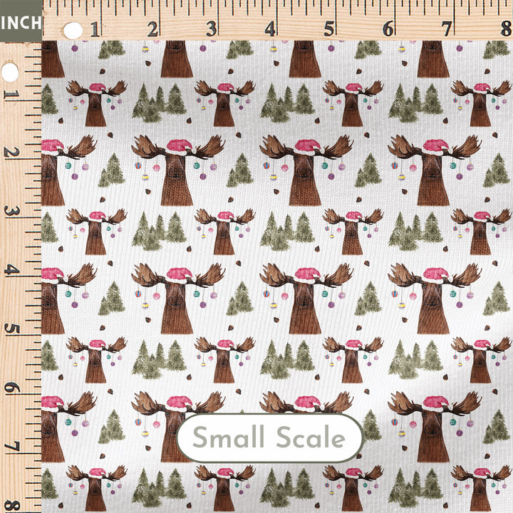 SANTA MOOSE (WHITE)