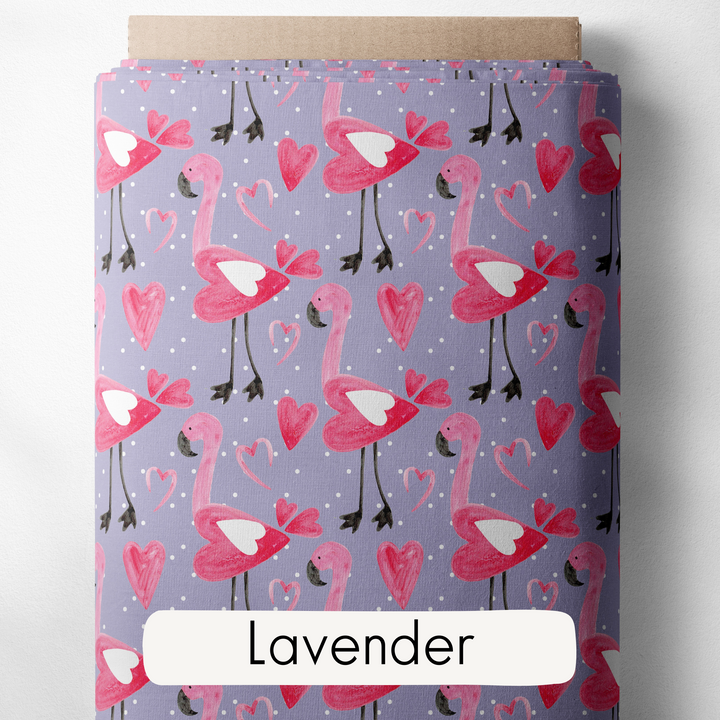 VALENTINE'S DAY FLAMINGOS