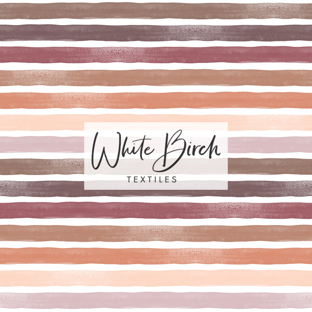 WATERCOLOR STRIPE COORDINATE (ROSEY)